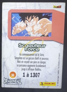 Carte dragon ball z anthologie part 1 n°30 (1997) panini songohan dbz 