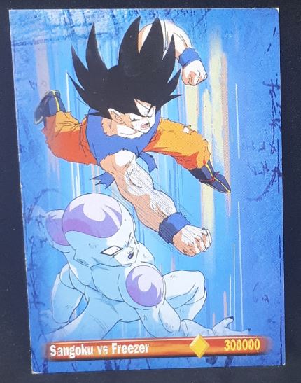 Carte dragon ball z anthologie part 1 n°43 (1997) panini songoku vs freezer dbz cardamehdz