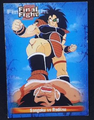 Carte dragon ball z anthologie part 1 n°4 (1997) panini songoku vs radditz dbz cardamehdz