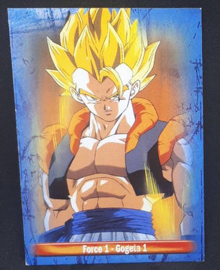 Carte dragon ball z anthologie part 1 n°58 (1997) panini gogeta dbz 