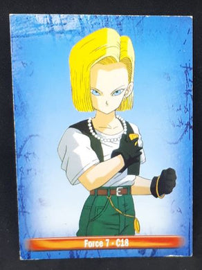 Carte dragon ball z anthologie part 1 n°83 (1997) panini cyborg 18 dbz 