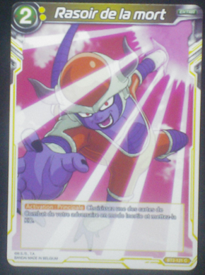 carte Dragon Ball Super Card Game Fr Part 2 BT2-121C Rasoir de la mort frost chilled bandai 2018