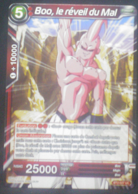 carte Dragon Ball Super Card Game Fr Part 2 BT2-027 UC Boo, le réveil du Mal bandai 2018