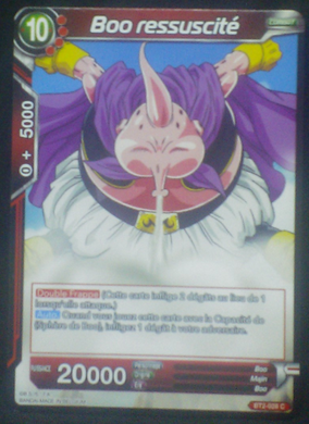 carte Dragon Ball Super Card Game Fr Part 2 BT2-028C Boo ressuscité bandai 2018