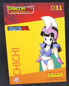 Trading card panini part 2 Dragon Ball Universal Collection n° D31 (2021) chichi dbz