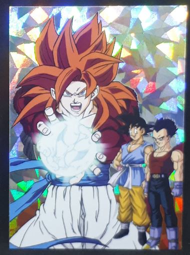 Trading card panini part 2 Dragon Ball Universal Collection n° G09 (2021) songoku vegeta gogeta dbz cardamehdz