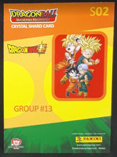 Charger l&#39;image dans la galerie, Trading card panini part 2 Dragon Ball Universal Collection n° S02 (2021) prisme songoten et trunks dbz