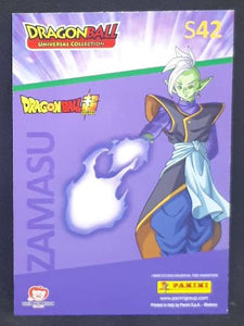 Trading card panini part 2 Dragon Ball Universal Collection n° S42 (2021) zamasu dbz