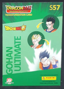 Trading card panini part 2 Dragon Ball Universal Collection n° S57 (2021) songohan dbz