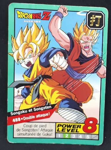 carte Carddass Le Grand Combat Part 2 n°488 (1996) bandai songoku songoten 