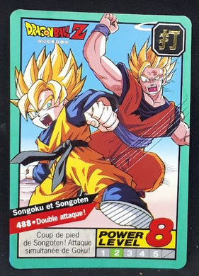 carte Carddass Le Grand Combat Part 2 n°488 (1996) bandai songoku songoten