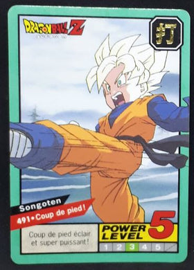carte Carddass Le Grand Combat Part 2 n°491 (1996) bandai songoten 