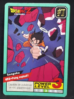 carte Carddass Le Grand Combat Part 2 n°493 (1996) bandai songoku dbz 
