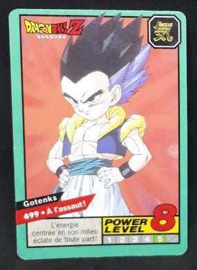 carte Carddass Le Grand Combat Part 2 n°499 (1996) bandai gotenks dbz 