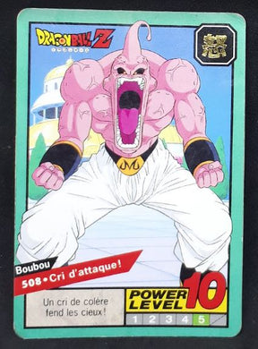 carte Carddass Le Grand Combat Part 2 n°508 (1996) bandai majin bou 
