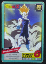 Charger l&#39;image dans la galerie, carte Carddass Le Grand Combat Part 2 n°512 (1996) bandai vegeta dbz cardamehdz