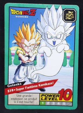 carte Carddass Le Grand Combat Part 2 n°519 (1996) bandai gotenks dbz 