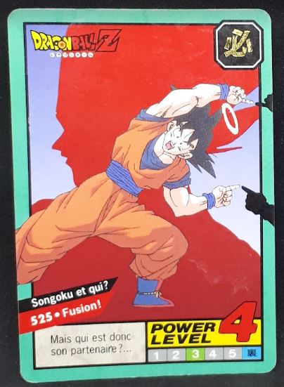 carte Carddass Le Grand Combat Part 2 n°525 (1996) bandai songoku