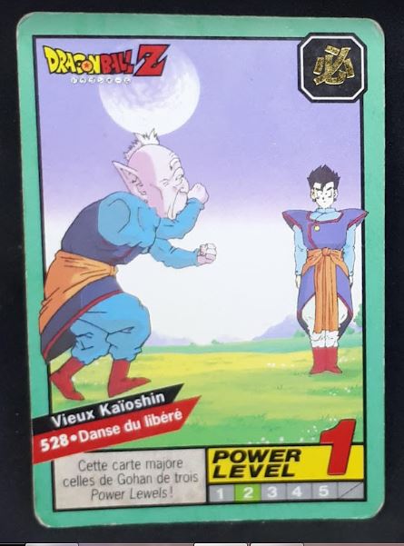 carte Carddass Le Grand Combat Part 2 n°528 (1996) bandai songohan vieux kaioshin 