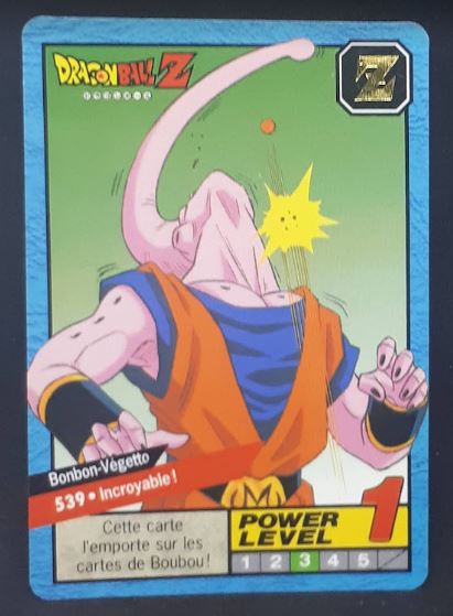 carte Carddass Le Grand Combat Part 3 n°539 (1996) bandai majin bou dbz