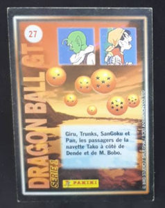 Dragon Ball GT Cards Part 1 n°27 (1999)