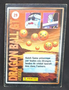 carte Dragon Ball GT Cards Part 1 n°29 (1999) panini kaioh du nord dbgt