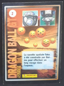 carte Dragon Ball GT Cards Part 1 n°2 (1999) trunks tako dbgt cardamehdz
