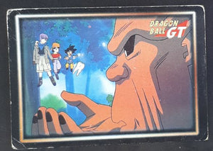carte Dragon Ball GT Cards Part 1 n°50 (1999) trunks songoku pan dbgt cardamehdz