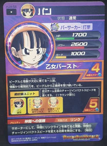 carte Dragon Ball Heroes Jaakuryu Mission Part 4 HJ4-58 (2014) bandai Pan dbh cardamehdz