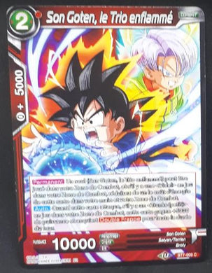 carte Dragon Ball Super Card Game Fr Assault of the Saiyans BT7-009 C (2019) bandai songoten le trio enflammé dbscg 