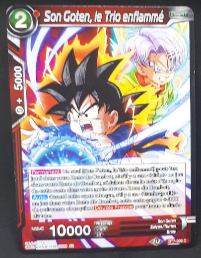 carte Dragon Ball Super Card Game Fr Assault of the Saiyans BT7-009 C (2019) bandai songoten le trio enflammé dbscg 