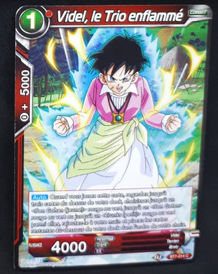 carte Dragon Ball Super Card Game Fr Assault of the Saiyans BT7-014 C (2019) bandai videl le trio enflammé dbscg 