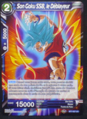 carte Dragon Ball Super Card Game Fr Assault of the Saiyans BT7-027 UC (2019) bandai Son Goku SSB, le Déblayeur dbscg cardamehdz