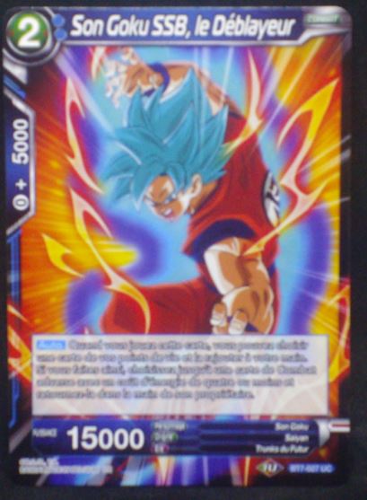 carte Dragon Ball Super Card Game Fr Assault of the Saiyans BT7-027 UC (2019) bandai Son Goku SSB, le Déblayeur dbscg cardamehdz