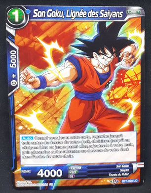 carte Dragon Ball Super Card Game Fr Assault of the Saiyans BT7-028 UC (2019) bandai songoku lignée des saiyans dbscg cardamehdz 