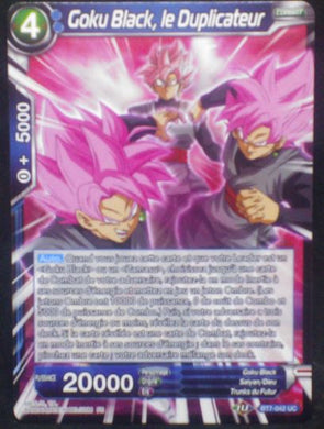 carte Dragon Ball Super Card Game Fr Assault of the Saiyans BT7-042 C (2019) bandai Goku black le duplicateur dbscg cardamehdz