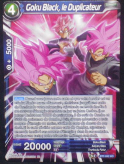 carte Dragon Ball Super Card Game Fr Assault of the Saiyans BT7-042 C (2019) bandai Goku black le duplicateur dbscg cardamehdz