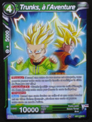 carte Dragon Ball Super Card Game Fr Assault of the Saiyans BT7-059 C (2019) bandai trunks à l'aventure dbscg cardamehdz