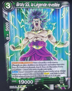 carte Dragon Ball Super Card Game Fr Assault of the Saiyans BT7-069 UC (2019) bandai broly SS la legende reveillee dbscg