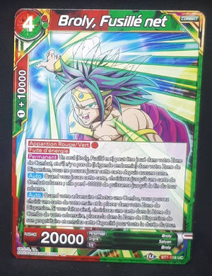 carte Dragon Ball Super Card Game Fr Assault of the Saiyans BT7-116 UC (2019) bandai broly fusille net dbscg