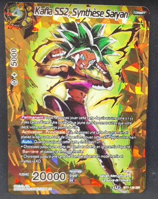 carte Dragon Ball Super Card Game Fr Assault of the Saiyans BT7-128 ISR (2019) bandai kafla ss2 synthèse saiyan dbscg 