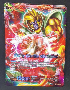 carte Dragon Ball Super Card Game Fr Colossal Warfare BT4-002 R (foil) baby gorille déchainé dbscg 