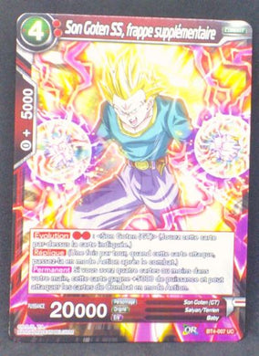 carte Dragon Ball Super Card Game Fr Colossal Warfare BT4-007 UC (2018) bandai songoten ss frappe supplémentaire dbscg 