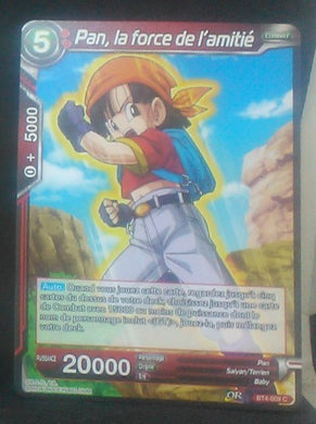 carte Dragon Ball Super Card Game Fr Colossal Warfare BT4-009 C (2018) Pan, la force de l amitié dbscg cardamehdz
