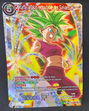 carte Dragon Ball Super Card Game Fr Colossal Warfare BT4-019 SR (foil) Kafla la plus redoutable des saiyans dbscg 