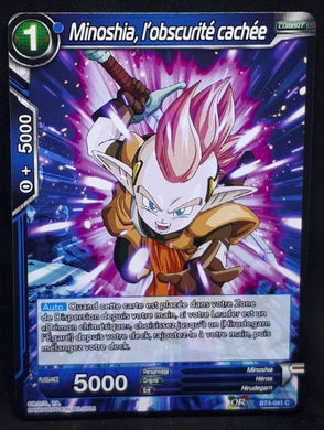 carte Dragon Ball Super Card Game Fr Colossal Warfare BT4-041 C (2018) bandai Minoshia l obscurité cachée dbscg cardamehdz
