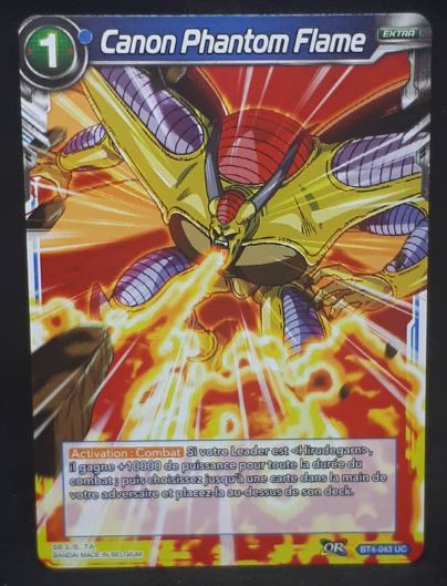 carte Dragon Ball Super Card Game Fr Colossal Warfare BT4-043 UC (2018) bandai cano phantom flame hildegard dbscg 