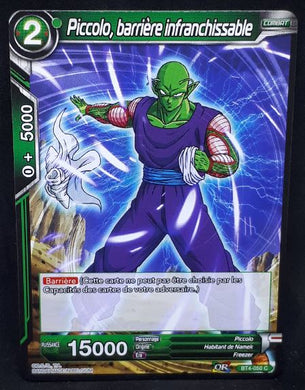 carte Dragon Ball Super Card Game Fr Colossal Warfare BT4-050 C (2018) bandai piccolo barriere infranchissable dbscg cardamehdz