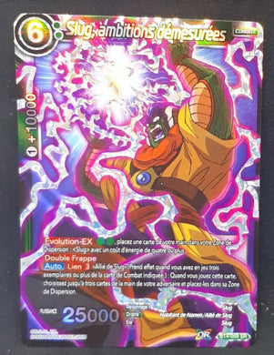 carte Dragon Ball Super Card Game Fr Colossal Warfare BT4-059 SR (foil) slug ambitions démesurées dbscg