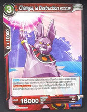 Charger l&#39;image dans la galerie, carte Dragon Ball Super Card Game Fr Galactic Battle BT1-005 C bandai champa la destruction accrue dbscg 